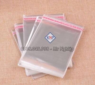 Túi OPP Băng Keo Dáng Miệng